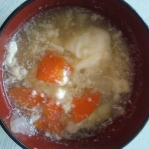 ふわふわ卵白スープ